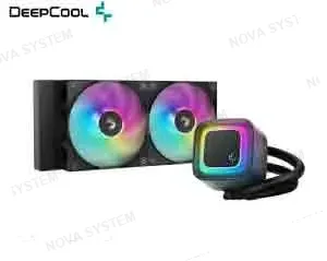 REFRIGERACION LIQUIDA DEEPCOOL LE240 V2 LED RGB BLACK (R-LE240-BKAMMC-G-2) .