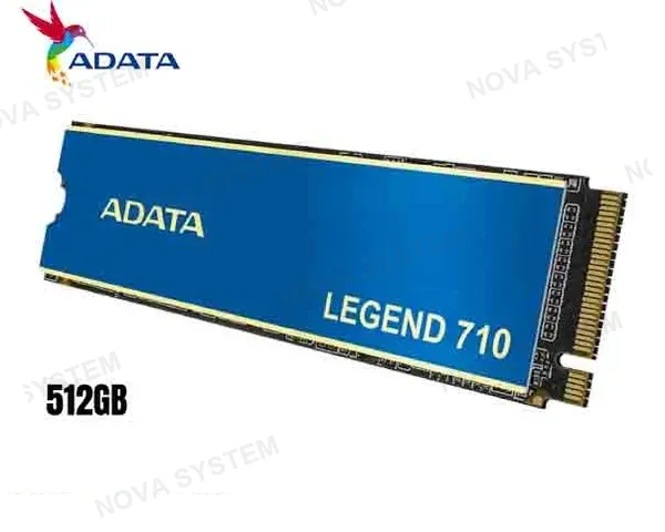 DISCO SOLIDO SSD M.2 ADATA LEGEND 710, 512GB NVME, 2280,2400MB/S PCIE GEN3 X 4 (ALEG-710-512GCS)