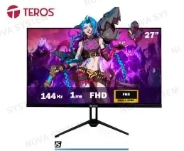 MONITOR PLANO TEROS TE-2714S 27" FHD IPS 144HZ, 1MS, HDMI