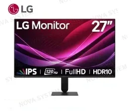 MONITOR LG 27" IPS FHD 27U411A 120HZ 1MS MBR 1 X HDMI VGA HDR10 99% SRGB BORDERLESS