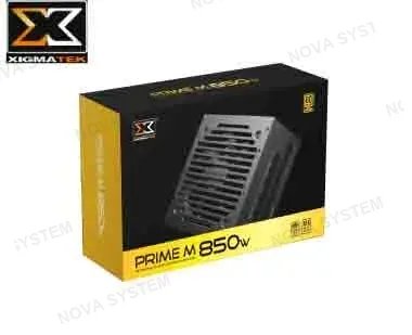 FUENTE DE PODER XIGMATEK PRIME M 850W, ARTIC, 80 PLUS GOLD, 230V EU PCI GEN 5.1, ATX 3.1 (EN48944)