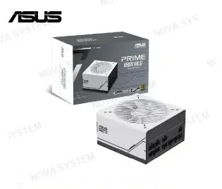 FUENTE DE PODER ASUS PRIME 850W GOLD, 80 PLUS GOLD, FULL MODULAR, WHITE/BLACK (90YE00U0-B0AA00) AP-850G