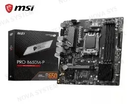 PLACA MSI PRO B650M-P, CHIPSET AMD B650, SOCKET AMD AM5, MATX (OEM)