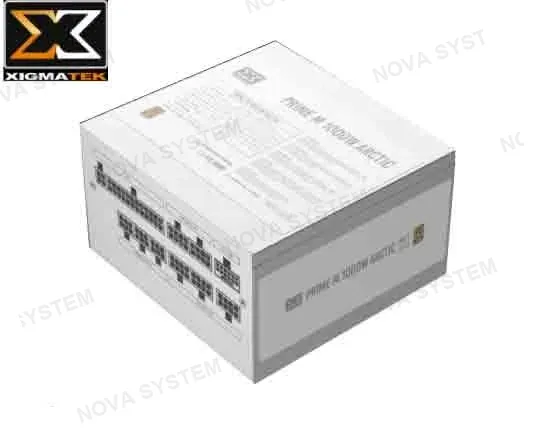 FUENTE DE PODER XIGMATEK PRIME M 1000W, ARTIC, 80 PLUS GOLD, 230V EU, PCI GEN 5.1, ATX 3.1 (EN48968)