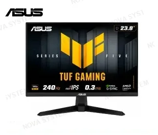 MONITOR ASUS TUF GAMING VG249QM5A, 23.8" IPS FHD, 240HZ 0.3MS, HDMI, DP, FREESYNC PREMIUM (90LM0BA0-B011|1)