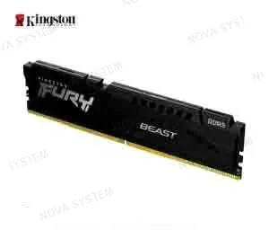 MEMORIA KINGSTON FURY, 8GB DDR5 BLACK BUS 5600MHZ,CL40-40-40 1.25 (KF556C40BB-8)