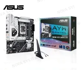 PLACA MADRE ASUS B860M AYW GAMING WIFI, CHIPSET INTEL B860, LGA 1851 (90MB1JS0-M0EAY0)