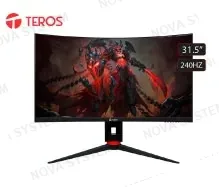 MONITOR CURVO TEROS TE-3219G, 31.5" FHD VA, 240HZ, 1MS, HDMI, DP, AUDIO OUT