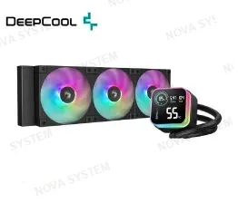 REFRIGERACION LIQUIDO DEEPCOOL LQ360 ULTRA, RGB BLACK, AMD/INTEL (R-LQ360-BKLSMWP-G-U)