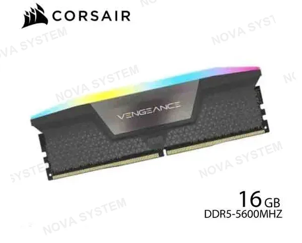MEMORIA CORSAIR VENGEANCE DDR5, 16GB DDR5-5600MHZ, PC5-44800, CL40, 1.25V (CMK16GX5M1B5600C40)