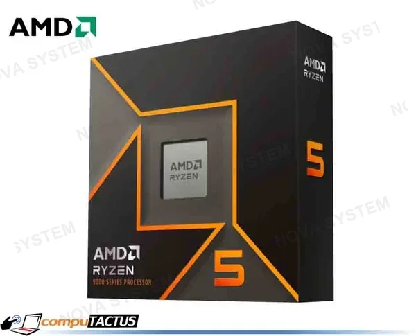 PROCESADOR AMD RYZEN 5 9600X 3.90 / 5.40 GHZ, 32MB L3 CACHE, 6-CORES .