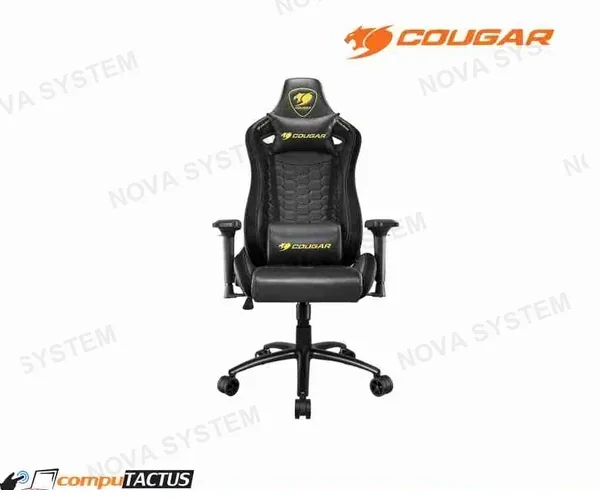 SILLA COUGAR OUTRIDER S ROYAL GAMING BLACK / DORADO, ( 3MOURNXB.0001 )