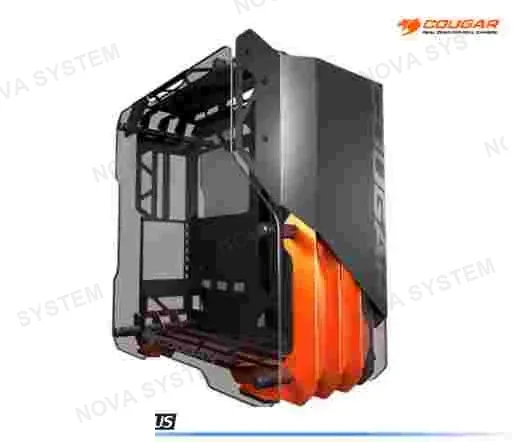 CASE BLAZER MID TOWER TEMPERED GLASS GAMING ( 385LMG0.0001 )