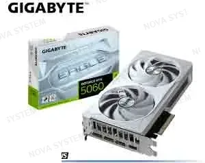TARJETA DE VIDEO GIGABYTE RTX 5060 EAGLE ICE OC 8GB GDDR7 PCIE GEN 5.0 OC 2X FANS (9VN5060EOI-00-G10)