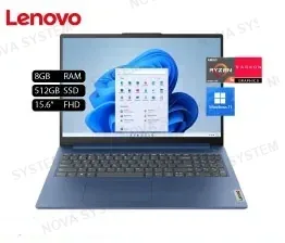 LAPTOP LENOVO IDEAPAD1 15AMN7 RYZEN 5 7520U, SSD 256GB, DDR5 8GB, 15.6" FHD WIN 11 ,AZUL ABISMO (82VG00WXUS)