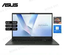LAPTOP ASUS VIVOBOOK GO 15 E1504FA-BQ2333W RYZEN 5 8GB RAM 512 GB SSD WIN 11