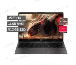 LAPTOP HP 255 G10 RYZEN 5-7520U 16GB DDR5 512GB SSD 15.6 HD FREEDOS(BF9Z9AT#ABM)