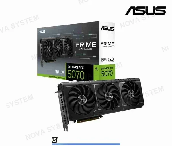 TARJETA DE VIDEO ASUS PRIME GEFORCE RTX TM 5070 12GB OC GDDR7(90YV0M10-M0AA00)