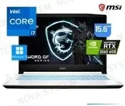 MSI SWORD 15 A12UE-605 I7-12650H 1.7GHZ,16GB DDR4,1TB SSD,15.6"FHD(1920X1080) 144HZ,RTX 3060 6GB,WINDOW 11.WHITE