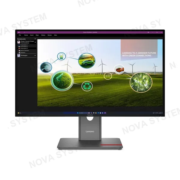 LENOVO 64A7GAR6LA THINKVISION P27Q Monitor 27" QHD IPS WLED