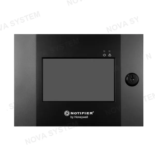 NOTIFIER RLD Anunciador remoto con pantalla táctil a color de 5", Para uso con anunciadores de red NCD y paneles Inspire