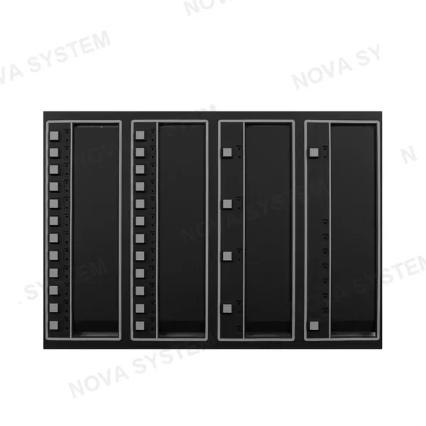 NOTIFIER DVC-KDB Teclado para unidad de comando de voz (DVC-EM), color negro para paneles Inspire