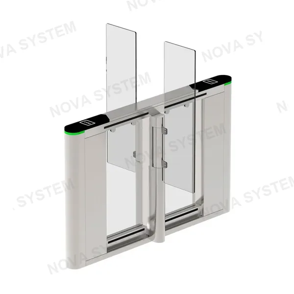 ZKTECO ZKTECO SBTL8200 Barrera Peatonal SUS304 Bidireccional con aletas