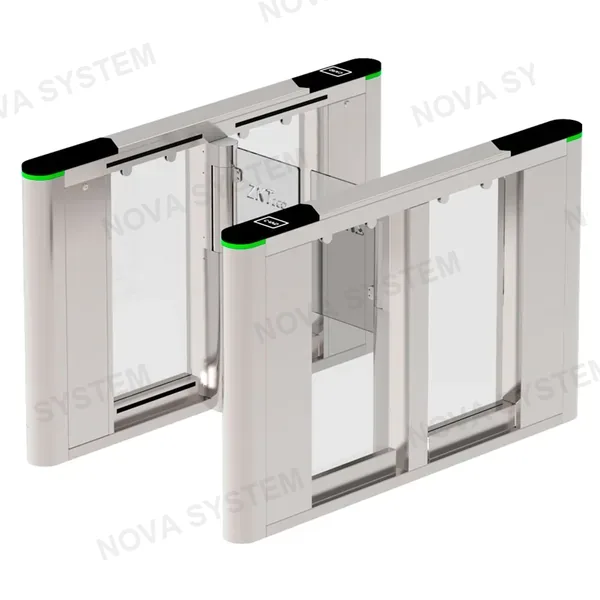 ZKTECO ZKTECO SBTL8000 Barrera Peatonal SWING Bidireccional de Aleta
