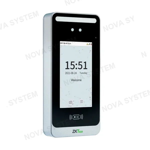 ZKTECO ZKTECO SPEEDFACE-M4 Control de Acceso y Asistencia con Lector de Palma, Rostro y Tarjeta