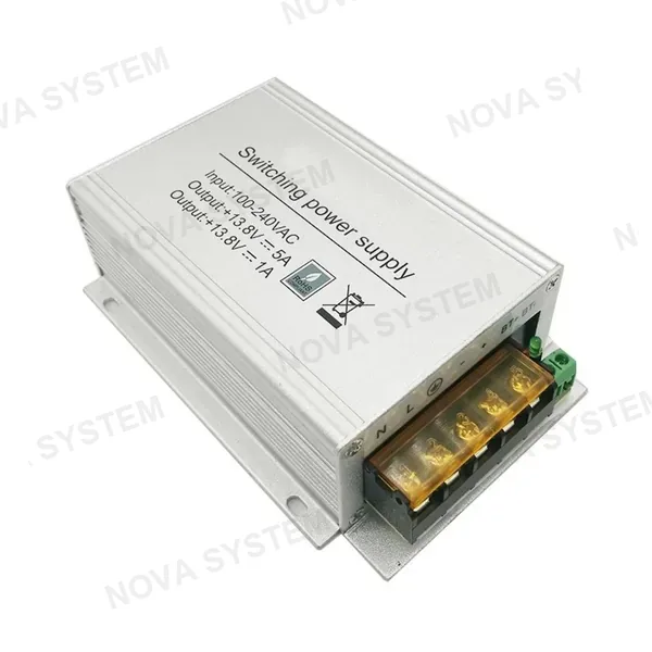 ZKTECO ZKTECO TPM005B Fuente de Poder con Salida Dual 12V 3A