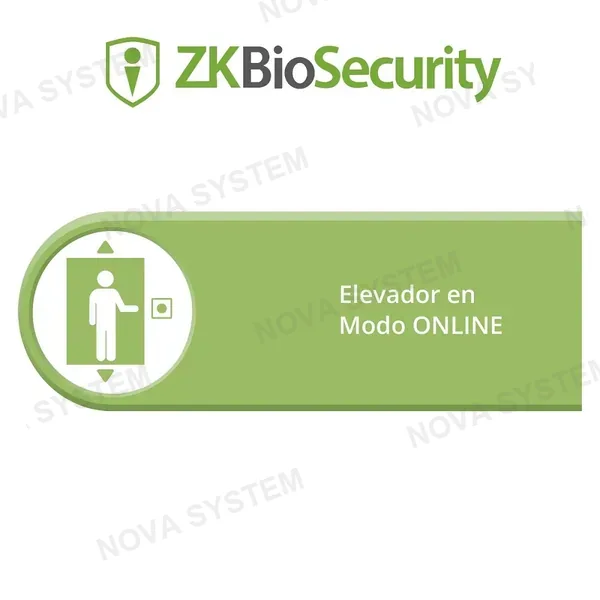 ZKTECO ZKTECO ZKBioCV-ELE-ONLINE-S1 Licencia Módulo de Control de Elevadores BioSecurity