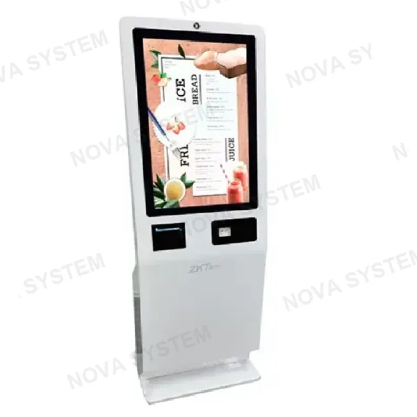 ZKTECO ZKTECO ZKSOKIOSK2000-32 Kiosko Terminal de Autoatención 32" WIFI BT con Impresora Térmica Integrada