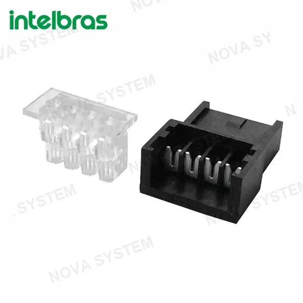INTELBRAS 4400072 - CONECTORES PARA CENTRALES IMPACTA 16, 68I, 140, 192, 352 CP112 COMUNIQUE 48- x50 UND