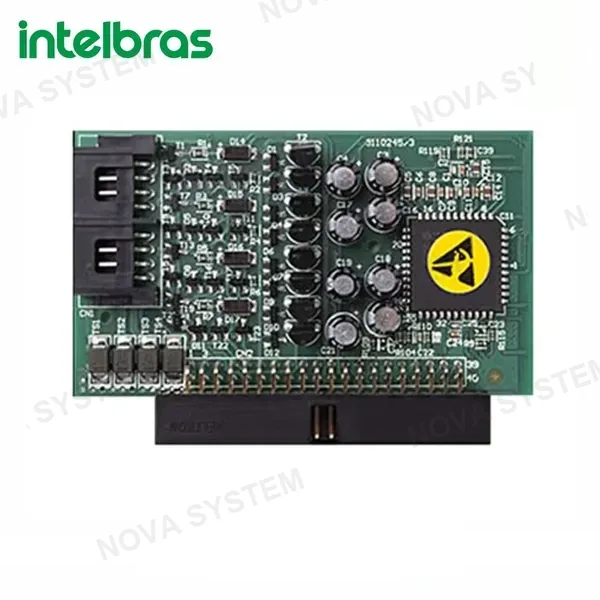 INTELBRAS 4990083 - tarjeta de 4 extensiones analogicas impacta 16/68I