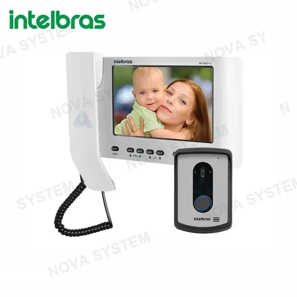 INTELBRAS IV 7010 HS Juego de videoportero con aparato de teléfono