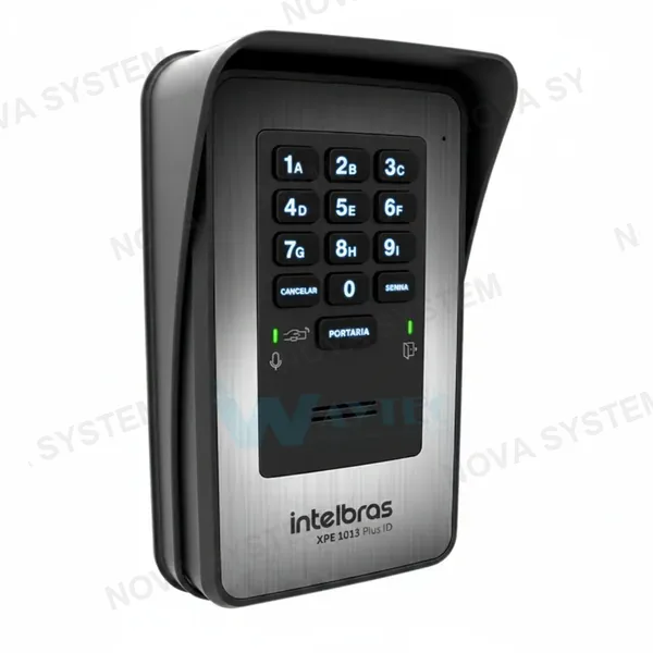 INTELBRAS XPE 1013 PLUS ID Frente de calle con timbre y 13 teclas lector de tarjeta de rfid