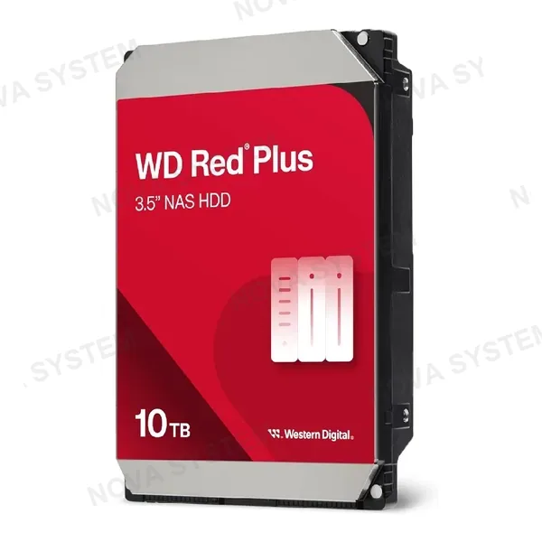 WESTERN DIGITAL WESTERN DIGITAL WD100EFGX Red Plus 10TB Disco Duro 3.5" SATA 7200 RPM para NAS