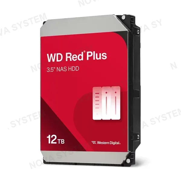 WESTERN DIGITAL WESTERN DIGITAL WD120EFGX Red Plus 12TB Disco Duro 3.5" SATA 7200 RPM para NAS