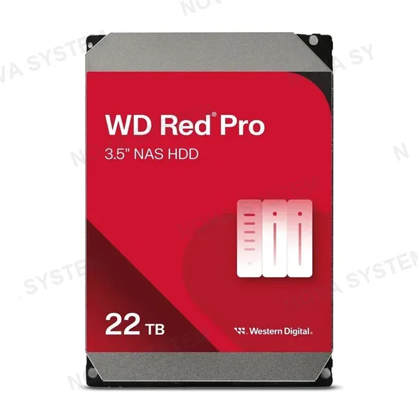 WESTERN DIGITAL WESTERN DIGITAL WD221KFGX Red Pro 22TB Disco Duro 3.5" SATA 7200 RPM para NAS