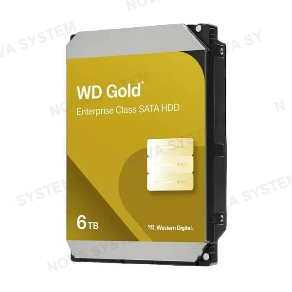 WESTERN DIGITAL WESTERN DIGITAL WD6004FRYZ Gold 6TB Disco Duro 3.5" SATA 7200 RPM de Nivel Empresarial