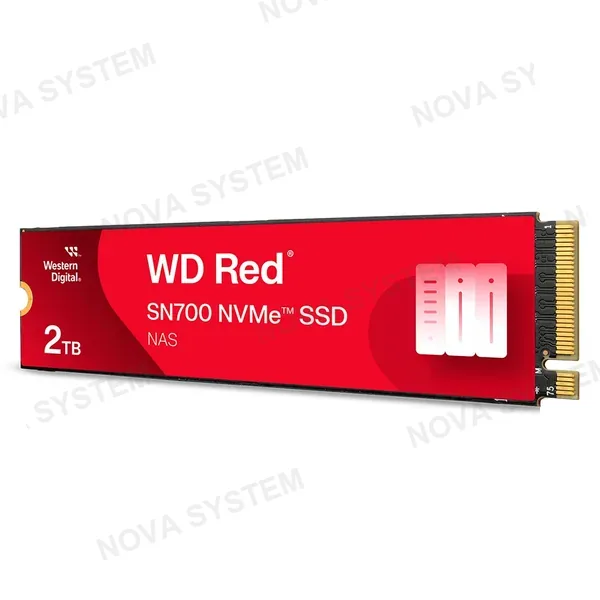 WESTERN DIGITAL WESTERN DIGITAL WDS200T1R0C Red SN700 Unidad SSD 2TB NVMe M.2 2280 para NAS