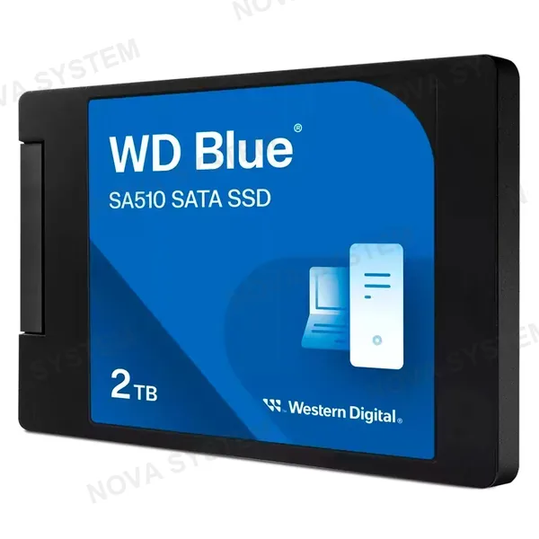 WESTERN DIGITAL WESTERN DIGITAL WDS200T3B0A Blue SA510 Unidad SSD 2TB SATA 2.5" para PC o Laptop