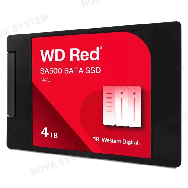 WESTERN DIGITAL WESTERN DIGITAL WDS400T2R0A Red SA500 Unidad SSD 4TB 2.5" SATA para NAS