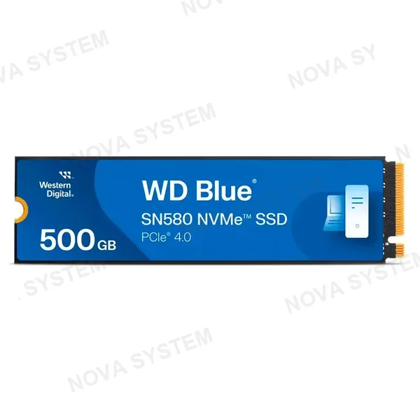 WESTERN DIGITAL WESTERN DIGITAL WDS500G3B0E Blue SN580 Unidad SSD 500GB NVMe M.2 2280 para PC o Laptop