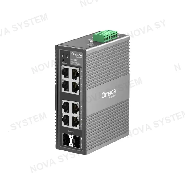 TP-LINK TP-LINK IES208G Switch Industrial Omada Gestionable Gigabit 8 Puertos Gigabit 2SFP