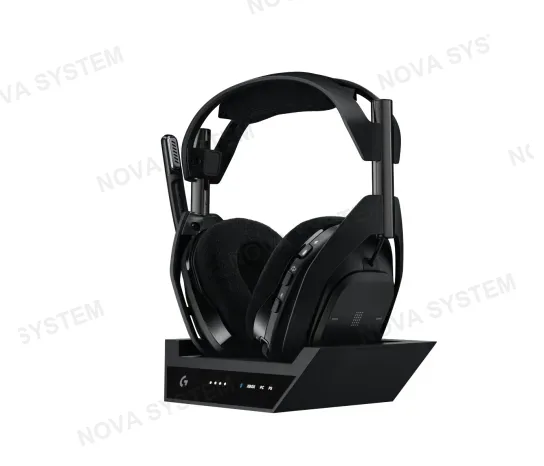 LOGITECH 939-002126 ASTRO A50 X LIGHTSPEED Auriculares Inalámbricos Gaming LIGHTSPEED Y Estación Base Con PLAYSYNC Negro