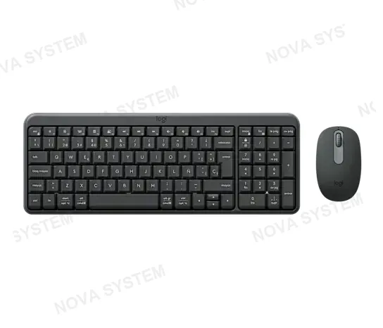 LOGITECH 920-013513 MK250 Kit Teclado + Mouse Bluetooth Conectividad LED Negro