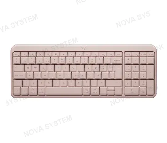LOGITECH 920-013447 K250 Teclado Bluetooth Conectividad LED Rosa