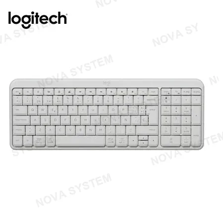 LOGITECH 920-013446 K250 Teclado Bluetooth Conectividad LED Blanco