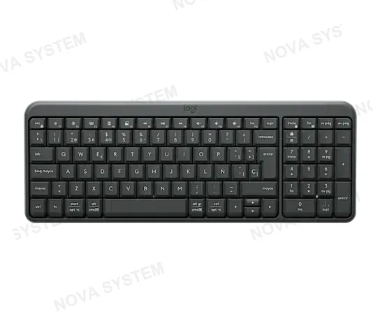 LOGITECH 920-013445 K250 Teclado Bluetooth Conectividad LED Negro
